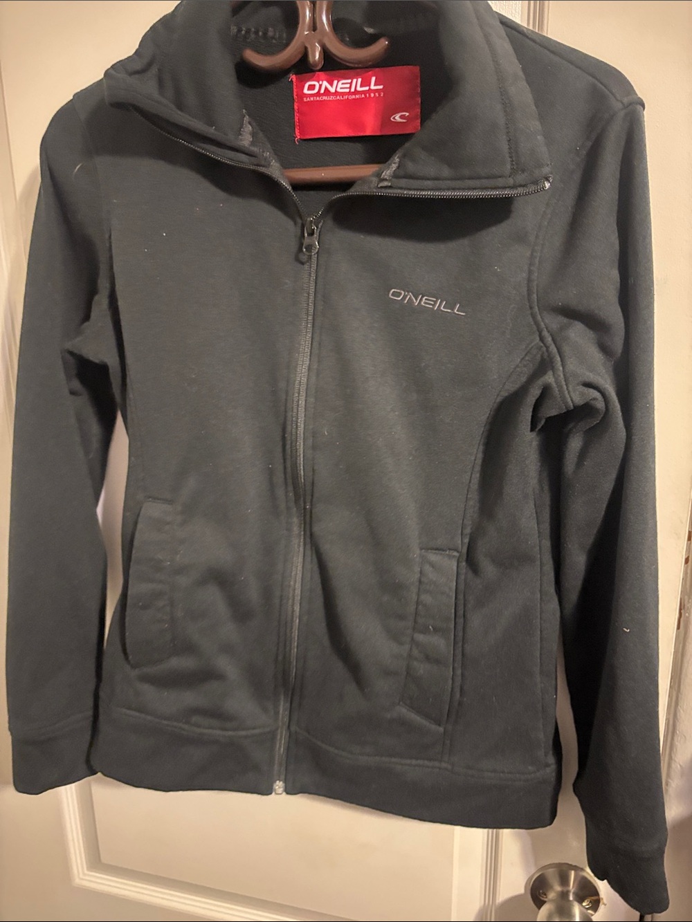 O'Neill Men's Dark Gray Full-Zip Lightweight Jacket